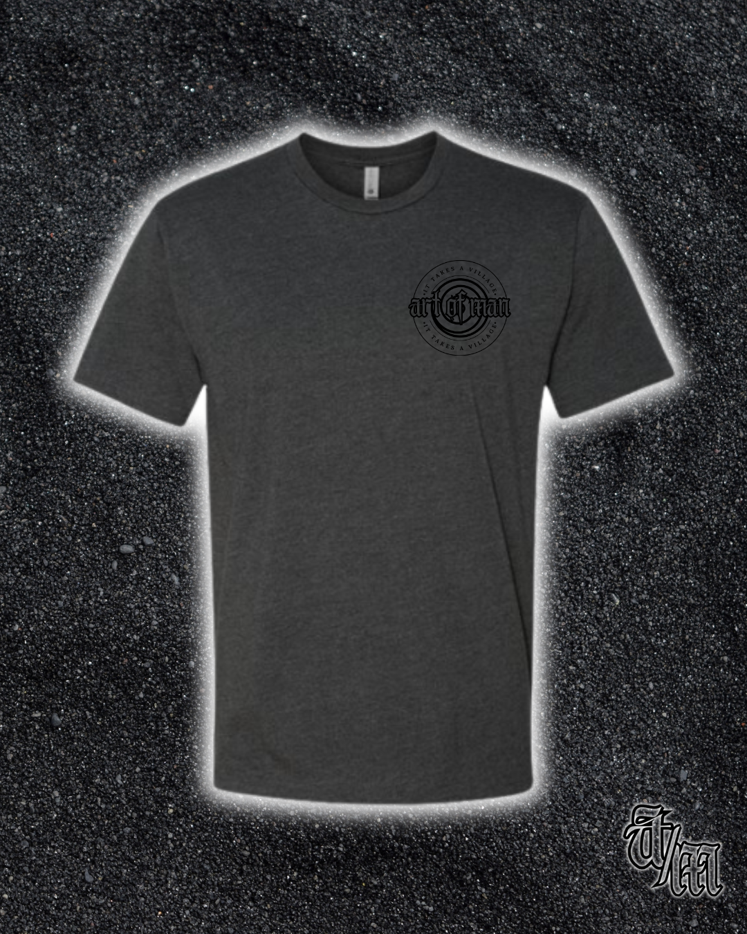 Classic Charcoal Fitted Tee