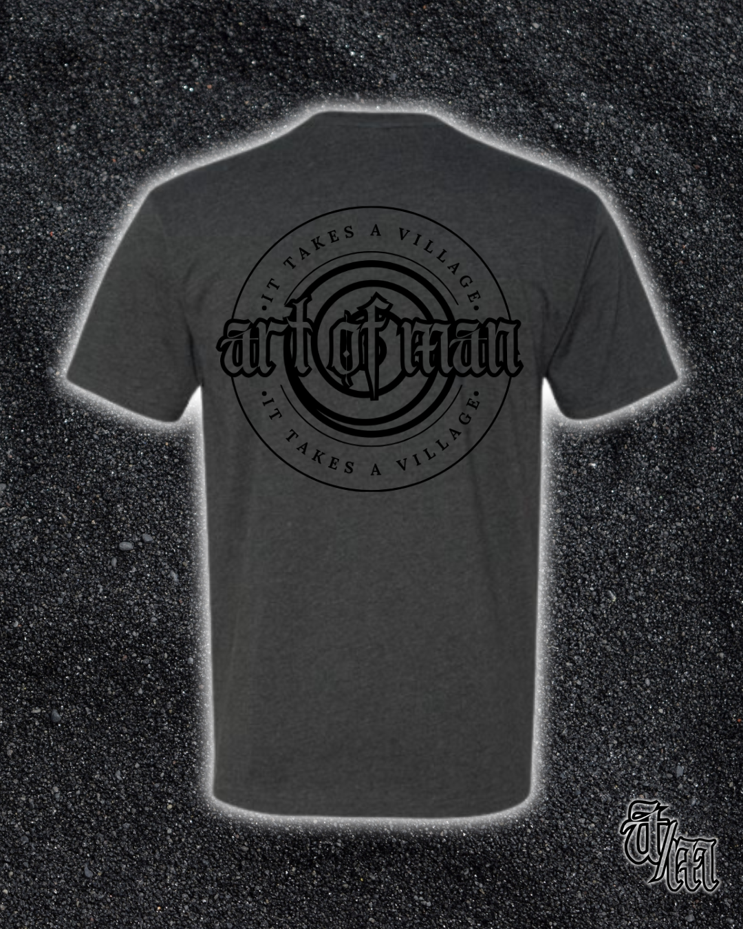 Classic Charcoal Fitted Tee