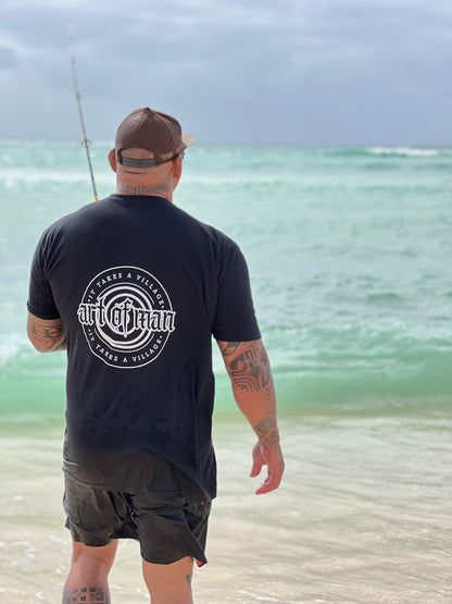 Classic Black Fitted Tee