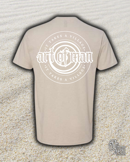 Classic Sand Fitted Tee