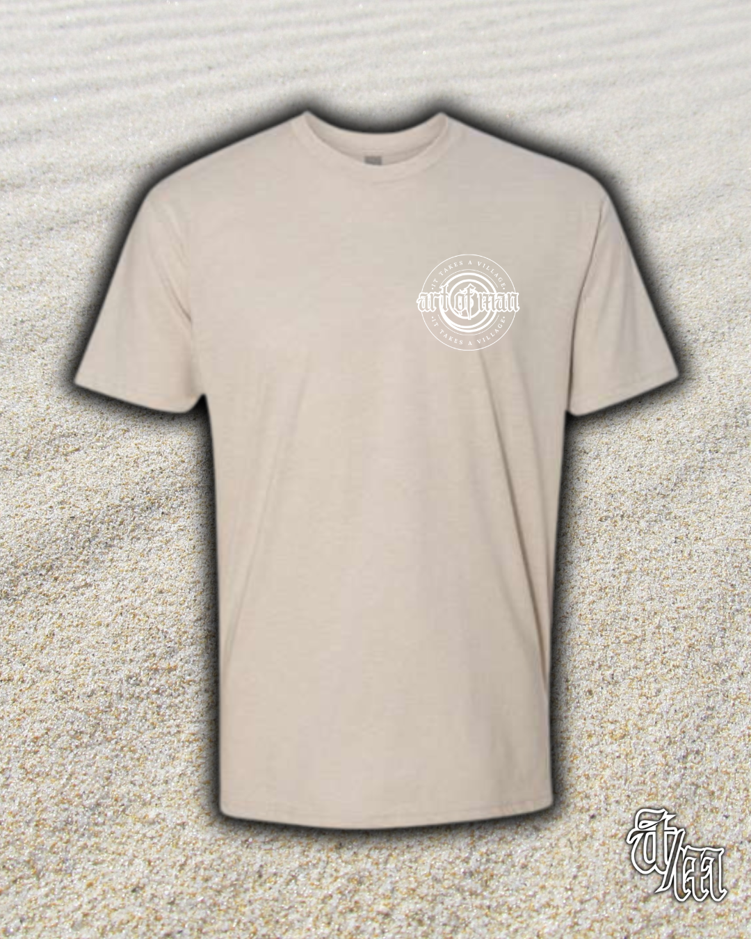 Classic Sand Fitted Tee